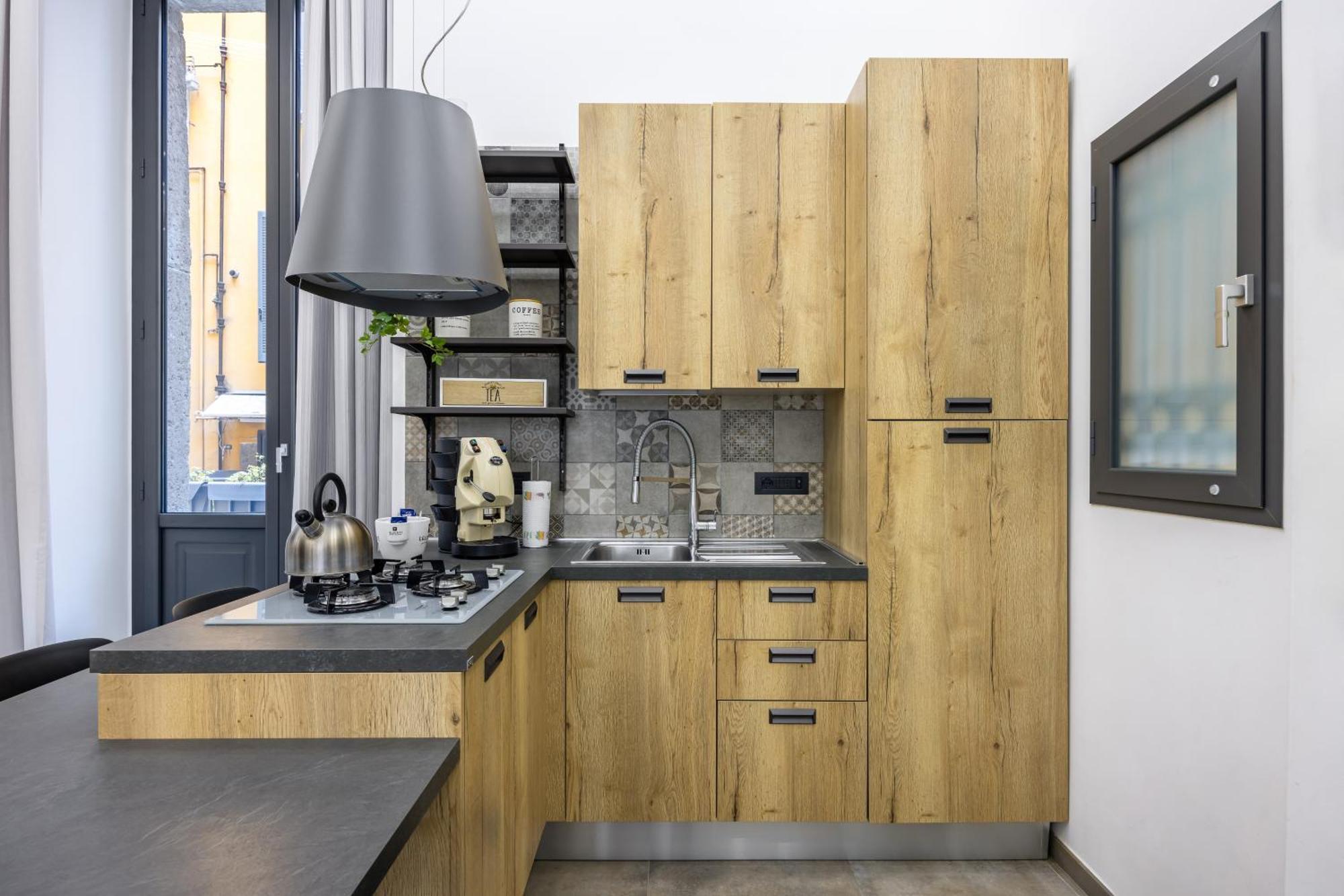 Palazzo Mormando - Industrial Apartment 那不勒斯 外观 照片
